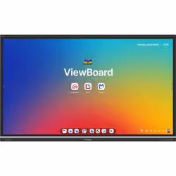 Viewsonic IFP7551-3C interactive whiteboard 190.5 cm (75") 3840 x 2160 pixels Touchscreen Black - Additional view 2