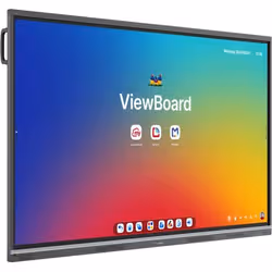 Viewsonic IFP7551-3C interactive whiteboard 190.5 cm (75") 3840 x 2160 pixels Touchscreen Black - Additional view 3