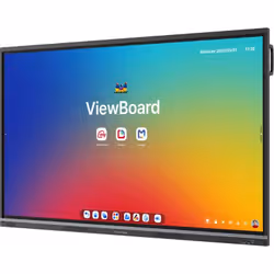 Viewsonic IFP7551-3C interactive whiteboard 190.5 cm (75") 3840 x 2160 pixels Touchscreen Black - Additional view 4