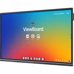 Viewsonic IFP8651-3C interactive whiteboard 2.18 m (86") 3840 x 2160 pixels Touchscreen Black USB - Additional view 4