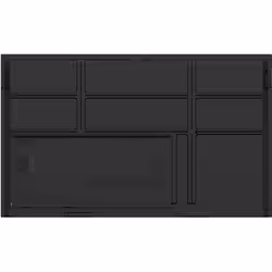 Viewsonic IFP8651-3C interactive whiteboard 2.18 m (86") 3840 x 2160 pixels Touchscreen Black USB - Additional view 7