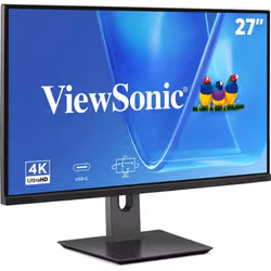 Viewsonic VG Series 27” 4K UHD USB-C Monitor with Dual Speakers - Additional view 2