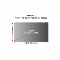 Viewsonic VSPF2300, 58.4 cm (23"), Monitor, Anti-glare, Anti-reflective