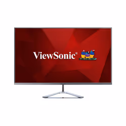 Viewsonic VX Series VX3276-2K-mhd, 81.3 cm (32"), 2560 x 1440 pixels, LED, 4 ms, Silver
