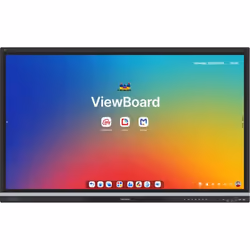 Viewsonic IFP7551 Display interactive whiteboard 190.5 cm (75") 3840 x 2160 pixels Touchscreen Black - Additional view 3
