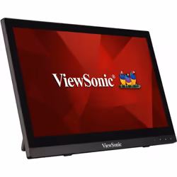 Viewsonic TD1630-3 computer monitor 39.6 cm (15.6") 1366 x 768 pixels HD LCD Touchscreen Multi-user Black - Additional view 4