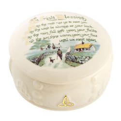 Belleek Irish Blessing Box, 3