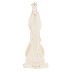 Belleek 4140 Lady of Knock Statue  11-Inch  White