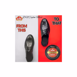 Kiwi Shoe Polish Black 40g