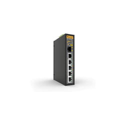 Allied Telesis IS130-6GP Unmanaged L2 Gigabit Ethernet (10/100/1000) Power over Ethernet (PoE) Black
