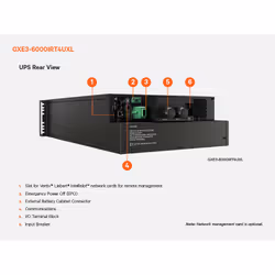 Vertiv Liebert GXE3-6000IRT4UXL uninterruptible power supply (UPS) Double-conversion (Online) 6 kVA 6000 W - Additional view 5