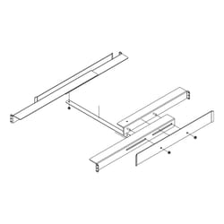 Vertiv Equipment Support Frame for 19" Mounting