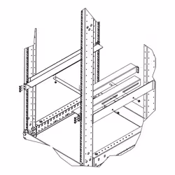Vertiv Equipment Support Frame for 19" Mounting - Additional view 3