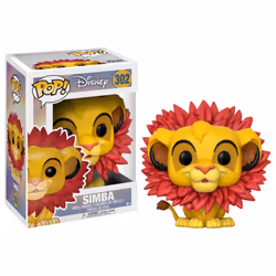 Funko Pop Disney Lion King-Simba (Leaf Mane) Toy