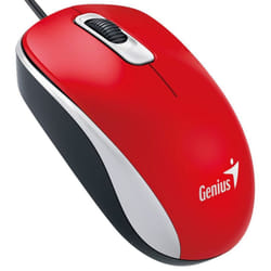 Genius DX-110 USB Optical 1000DPI Ambidextrous Red mice