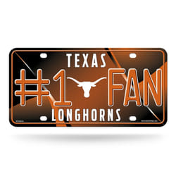 Texas Longhorns License Plate #1 Fan