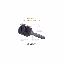 Medium Phat Pin Cushioned Base Hair Brush - AH8 Grey (PACK OF 1)