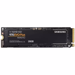 Samsung 970 EVO Plus 250 GB PCIe NVMe M.2 (2280) Internal Solid State Drive (SSD) (MZ-V7S250)