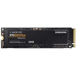 Samsung 970 EVO Plus 250 GB PCIe NVMe M.2 (2280) Internal Solid State Drive (SSD) (MZ-V7S250)