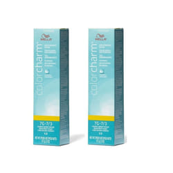 Wella Color Charm 7G Medium Golden Brown Demi â Permanent Haircolor - 7G  â pack of 2