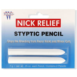 Clubman Woltra Nick Relief Styptic Pencil 0.25 oz 2 Pencils