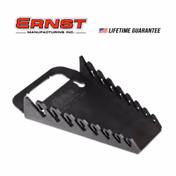 Ernst Manufacturing 5047-Black Gripper 8-Wrench Organizer Color: Black Style: 8-Wrench Model: 5047-Black (Hardware & Tools Store)