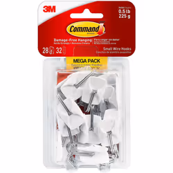 Command Small Wire Hooks Mega Pack 17067-MPES