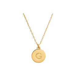 Kate Spade New York G Mini Pendant Gold