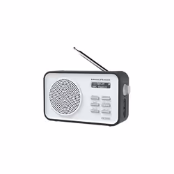 Desire DAB+ DAB & FM Digital Radio - Dual Alarms - Clock - Portable - AUX - Headphone - Rechargeable battery 18hrs playtime & ...