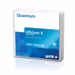 Quantum MR-L6MQN-20, Blank data tape, LTO, 2.5 TB, 6.25 TB, Black, Grey, 1.26 cm