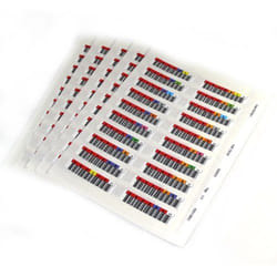 Quantum 3-06397-04 barcode label Multicolour