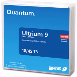 Quantum MR-L9MQN-02, Blank data tape, LTO, 18 TB, 45 TB, 1.26 cm, 1035 m