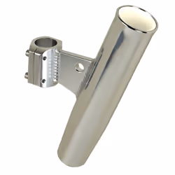 c.E. Smith Aluminum clamp-On Rod Holder - Fits 1 1/4" - 1.66" OD - Silver