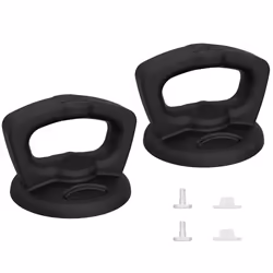 Silicone Universal Pot Lid Replacement Knobs Pan Lid Holding Handles Antiscald Cookware Cover for Kitchen Glass Lid 2 Pack Bl ...