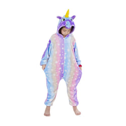 HQFURS Kids Unisex Unicorn Costume Animal Onesie Pajamas Halloween 10t