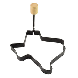 R&M International Non-Stick Texas Shaped Egg Fry and Pancake Ring with Handle