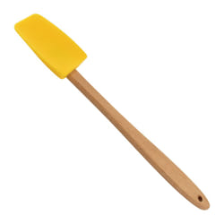 R & M International  Yellow Mini Spoon/Spatula Silicone  One Size