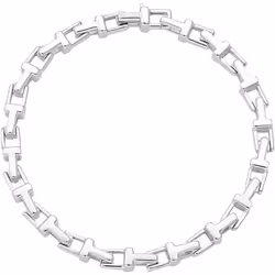 Tiffany T Narrow Chain Sterling Silver Bracelet 34888876 For Women