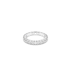 Swarovski Womens Vittore XL Ring  White crystals with Rhodium-Plated B