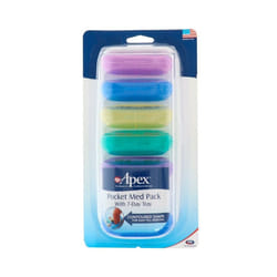 Apex, Pocket Med Pack with 7-Day Tray