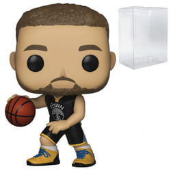 Stephen Curry Golden State Blue Jersey #43 Pop Sports NBA Action Figure (Bundled with Pop Protector to Protect Display Box)