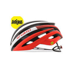 Giro Cinder MIPS Road Helmet - S - 51-55 CM, Matt Black / Red