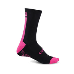 Giro HRC+ Merino Wool Cycling Socks - M, Bright Pink