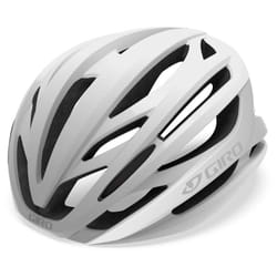 Giro Syntax MIPS Adult Road Cycling Helmet - Matte White/Silver  Small (51-55 cm)