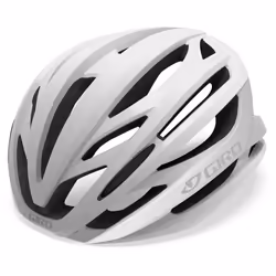 Giro Syntax MIPS Adult Road Cycling Helmet - Matte White/Silver (2022) Medium (55-59 cm)