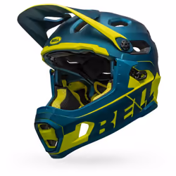Bell Helmets Super DH MIPS Blue, Lime