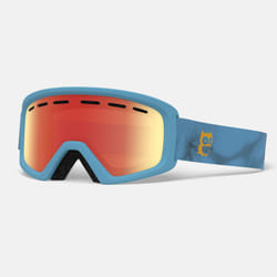 Giro Rev Youth Snow Goggles - Tie Dye Namuk Strap with Amber Scarlet L