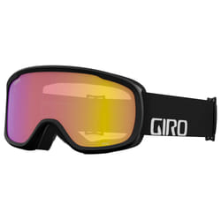Giro Cruz Ski Goggles - Snowboard Goggles for Men  Women & Youth - Anti-Fog - OTG - Black Wordmark Strap with Yellow Boost Lens