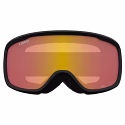 Giro Cruz Ski Goggles - Snowboard Goggles for Men  Women & Youth - Anti-Fog - OTG - Black Wordmark Strap with Yellow Boost Lens