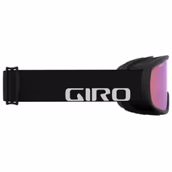 Giro Cruz Ski Goggles - Snowboard Goggles for Men  Women & Youth - Anti-Fog - OTG - Black Wordmark Strap with Yellow Boost Lens